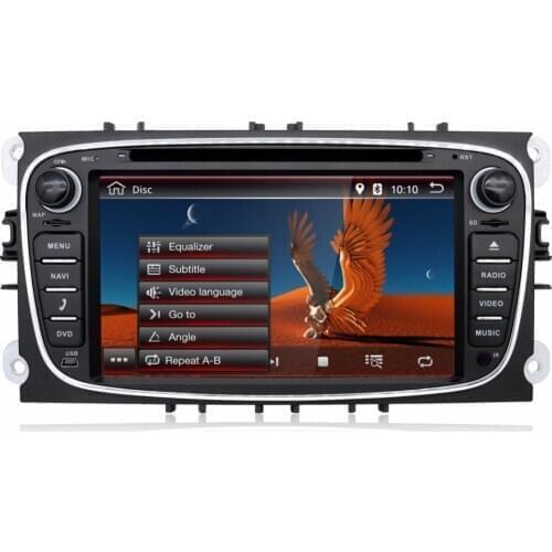 2 Din 7" Android 10.0 For FORD FOCUS MONDEO S-MAX CONNECT 2008-2011 Car Radio 4 core Audio Stereo
