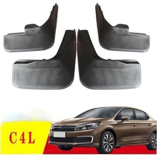 4PCS special for CITROEN C4L 2008-2018 AUTO Mudguards car fender Mud Flaps Mudflaps
