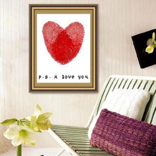 Diamond Embroidery Diy Diamond Painting Cross Stitch Kits Diamond Mosaic Heart-shaped Full Square Diamond Embroidery ES003