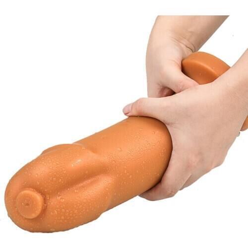 Liquid Silicone Huge Anal Plug Butt Plug Erotic Product Plugs Big Butt Plug Anal Dildo Vaginal Expanders BDSM Sex Toys Men Women