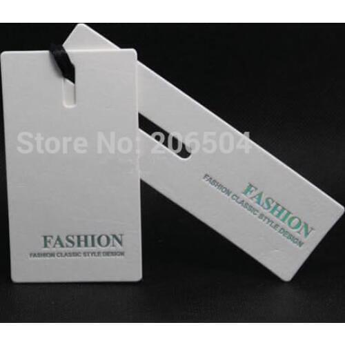 Free shipping customized/custom hang tags cloth printed hang tag hang tags labels for clothes/clothing personized dq008