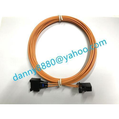 MOST Optical Fiber Cable Connectors Male To Female cable 400CM For B-M-W Mercedes Au-di AMP Bluetooth car GPS fiber cable