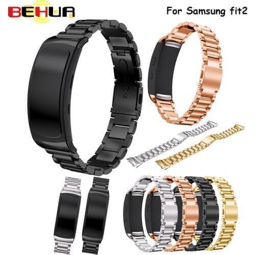Stainless Steel Bracelet Watch Band Strap For Samsung Gear Fit 2 SM-R360 Smartwatch Replacement Wristband for Samsung Gear fit2