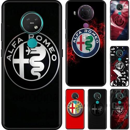 Alfa romeo giulietta Italy Car Cell Phone Case for Nokia 5.4 7.2 3.4 5.3 2.3 3.2 8.3 5G 2.4 2.2 4.2 1.3 1.4 C20 G20 X20 Cover