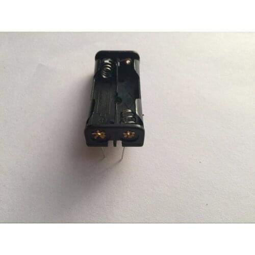 Cheap High Quality 2*AAA 3V Battery Storage Box Case Holder Battery Box Holder With PIn Springs On Button For Soldering Conncet