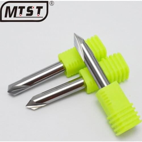 1pc Three edge tungsten steel chamfering cutter 90 degree centering drill for aluminum Chamfering end milling cutter