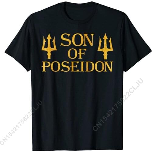 Son Of POSEIDON Greek Mythology Greek Festival History Shirt Tops Tees Brand New Custom Cotton Mens T Shirts Design
