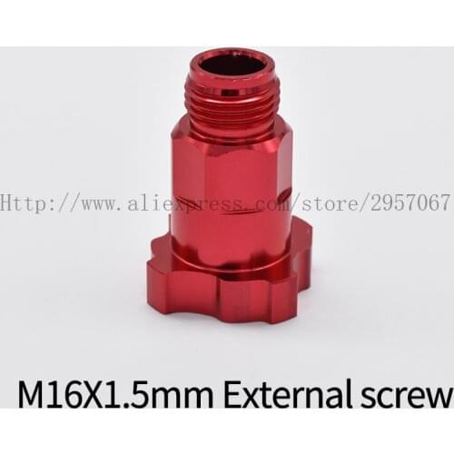 Red connector spray gun quick connector paint mixing cup accessories M16x1.5mm connector spray gun parts