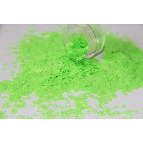 Fashion Green Neon Glitter for Nail Art