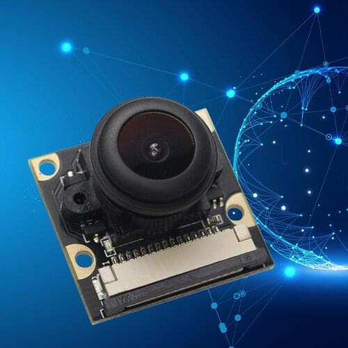 Raspberry Pi Camera Module 5MP Wide-angle Fisheye Lens Night Vision Surveillance 160 Lens D2K4