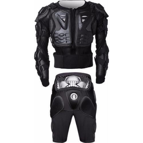 Drop-resistant Motorcycle Jacket and Pants Motocross Coat Bicycle Cycling Protective Set MTB Motor Bike Downhill Body Protection
