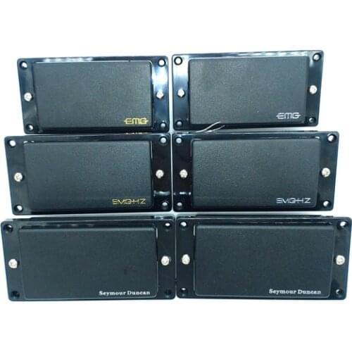 New Guitar Pickups passive Humbucker Pickups 1C Wax basin Pickups Black 1 Set