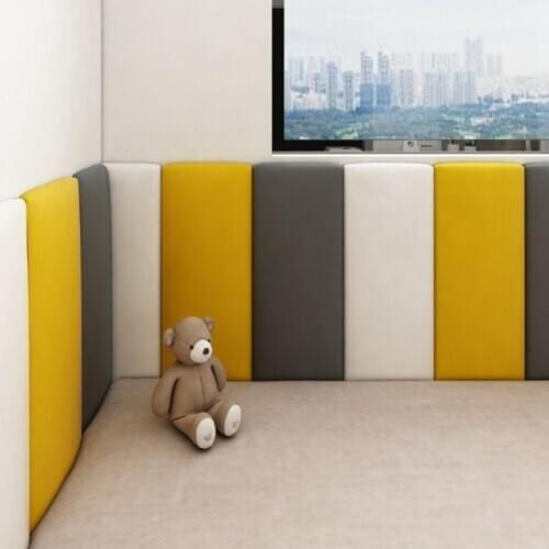 Factory direct childrens room bumper-proof soft pack headboard backrest wall sticker tatami soft pack bedroom protection wall
