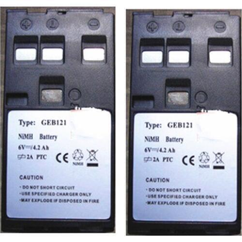 2Pcs Survey Total Station Replacement 4200mAh battery GEB121 for Leica DR11 DNA03 TPS-400 TPS-1100 TPS-800 TPS-700 DNA10