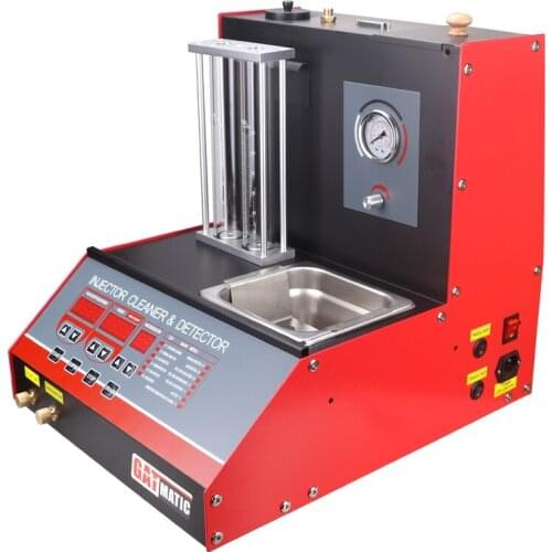 LED Display Ultrasonic Fuel Cleaning Motorcycle Injector Tester and Cleaner