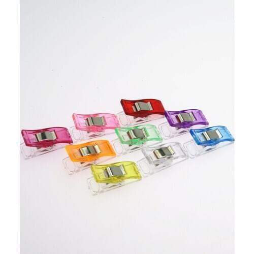 Japanese hemmed clip axe clip color plastic clip scale clip sewing clip