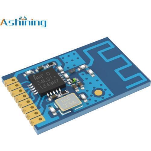 1mw 120m Spi Rf 2.4ghz Wireless Transceiver AS01-ML01s Interface Module Nrf24l01