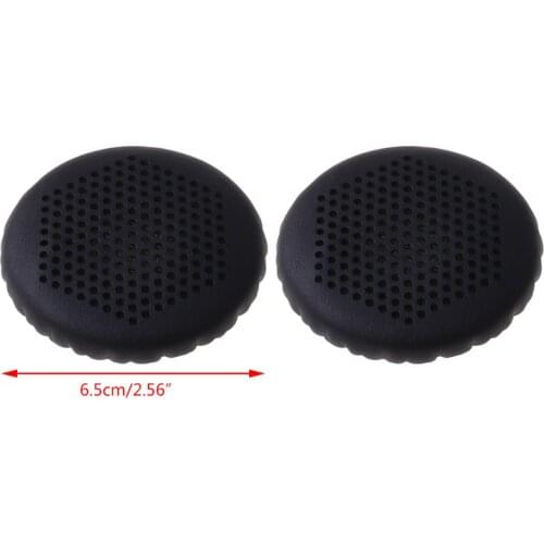 1Pair Leather Ear Cushion Cover Earpads for-Jabra Evolve 20 20se 30 30II 40 65 QXNF