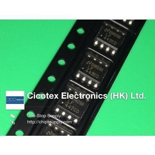10pcs/lot LF442CDR NSC SOP8 LF 442CD 442 IC OPAMP JFET 1MHZ 8-SO LF442C DR