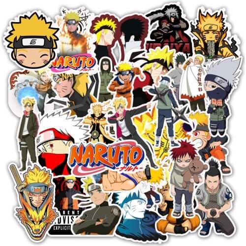 200pcs/Pack Cartoon Anime Stickers Waterproof Skateboard Motorcycle Guitar Luggage Laptop Phone Fridge Sticker Kids Toys