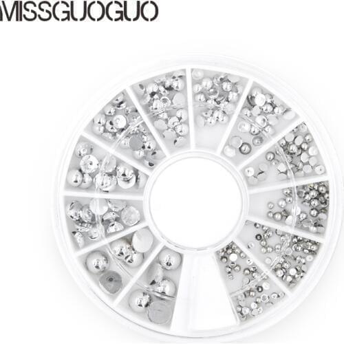 New arrival 270pcs/pack nail rhinestones nail decoration nail rhinestones box for stones nail rhinestones diy