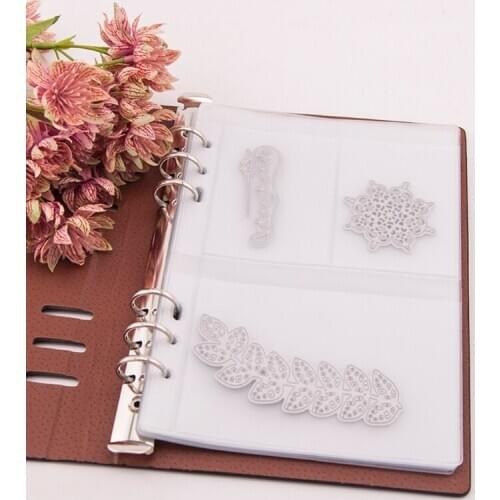 5 Sheets DIY Scrapbooking Cutting Dies Stencil Storage Book Collection Album Cover Drop shipping