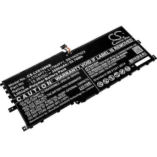 Cameron Sino 3500mah battery for LENOVO ThinkPad X1 Yoga 2018 L17C4P71 L17M4P71 SB10K97623 SB10K97624 batteries