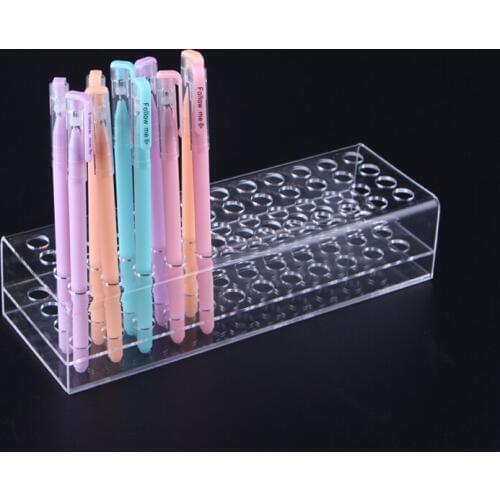 Acrylic transparent marker display stand Marker pen holder Makeup pen holder Big pen display stand