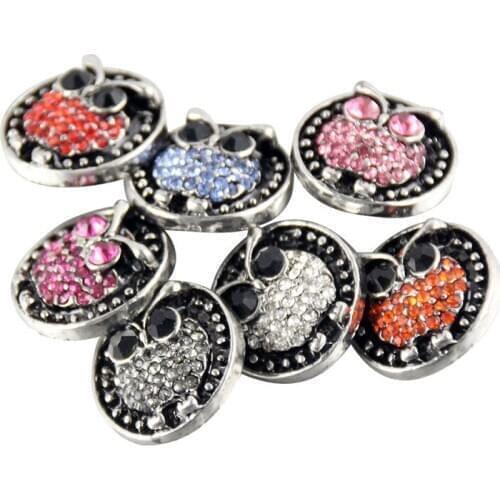 MDB18-127 DIY Jewelry Accessory cross Snap Buttons Fit 20mm Snap Jewelry Drop Shipping