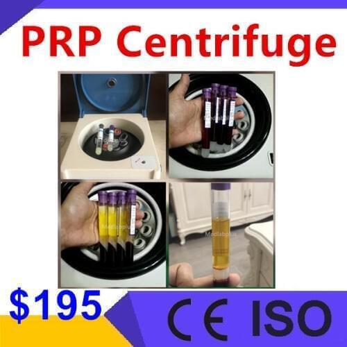 PRP PRF centrifuge with angle rotor 8 tube 15ml fit for different prp tube and PRP kit