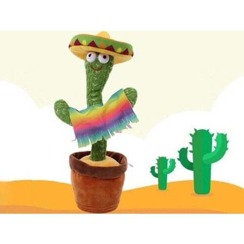 Dancing Cactus Electronic Cactus Toy, Electronic Vibration Dancing Cactus C5AF