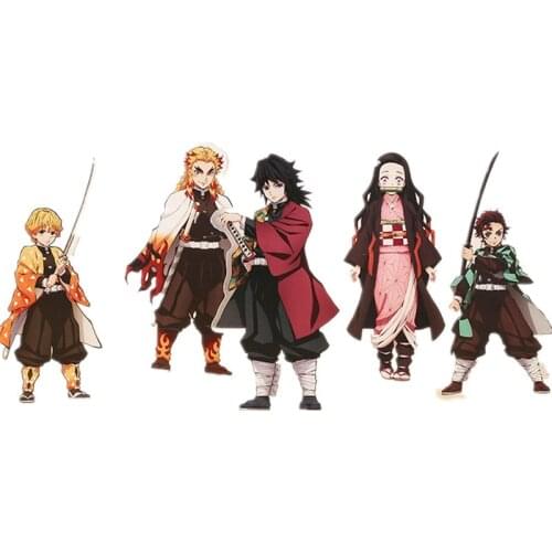 Anime Demon Slayer Figures Kimetsu No Yaiba Stand Model Cartoon Acrylic Doll Standing Table Decoration Collection Cosplay Gift