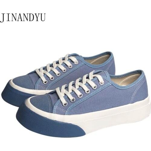 Canvas Ladies Chunky Sneakers Fashion Flats Shoes Women Nice Sneakers Platform Women Shoes Casual Sport Womens Walking Shoes