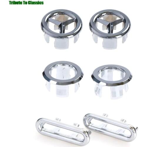 2pcs Sink Hole Round Overflow Cover Ceramic Pots Basin Sink Overflow Covers Kitchen Hotels Bathroom Accessories HOT