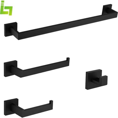 Matte bathroom Bathroom Decoration towel holder toilet paper holder bathroom hook bathroom pendant paper holder