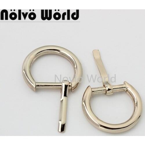 Nolvo World fancy belt buckle 5-20-100pcs 19mm 20mm 25mm shoes decoration accessories metal adjustable slide buckles