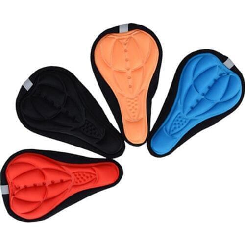 Soft 3d Padded Cycling Bicycle Sponge MTB Mat Bicycle Seat saddle Bike Cushion Comfortable Cover Accessory Foam Cushion saddles