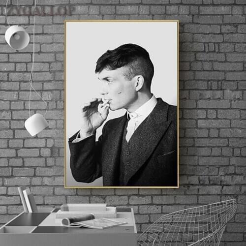 Peaky Blinders TV Series Poster Canvas Painting Wall Art Living Room Decoration Pictures Bedroom Wall Decor Posters and Prints
