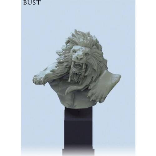 New Unassembled 1/10 ancient fantasy warrior bust (NO BASE ) Resin Figure Unpainted Model Kit
