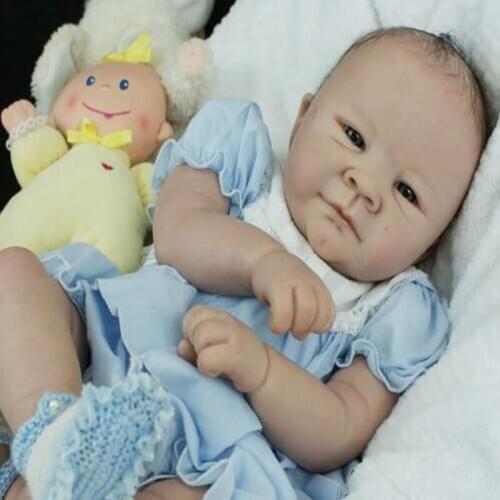 NPK Doll Mould Reborn Doll Kit Unpainted Doll Parts Rebirth Infant Doll Mould Hand Tools