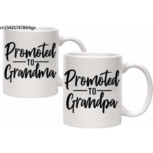 Pregnancy Announcement For Grandparents Coffee Mugs 11 oz Mugs - Great Pregnancy Reveal Idea For Your Baby Announcement