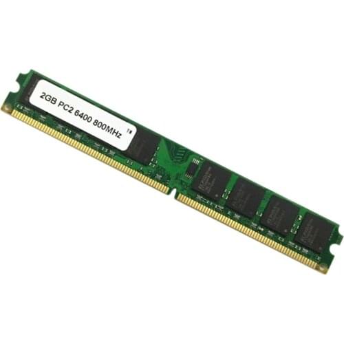 2GB DDR2 Ram Memory 800Mhz PC2 6400 1.8V DIMM 240 Pins for AMD Motherboard Memory Ram
