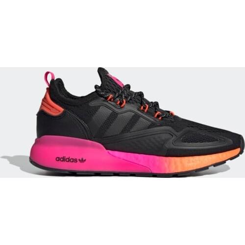 Original Adidas ZX 2K Boost Unisex Men 'S Women 'S Black Sports Shoes FV9997 Adidas Sneaker