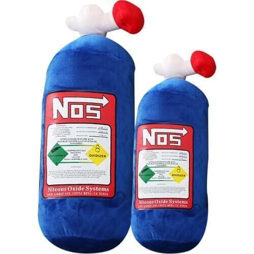 NOS Car Seat Headrest Comfortable Innovative Plush Neck Pillow Cushion Car Neck Pillow Car Decor Accessories Interior