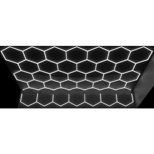 Customized Led Hexagonal Light for Detailing Auto Car Body Repair Workshop Lamp