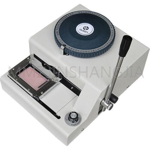 Manual PVC Coding Machine Multi-Function Small Coding Machine Marking Machine Card ID Number Coding Machine