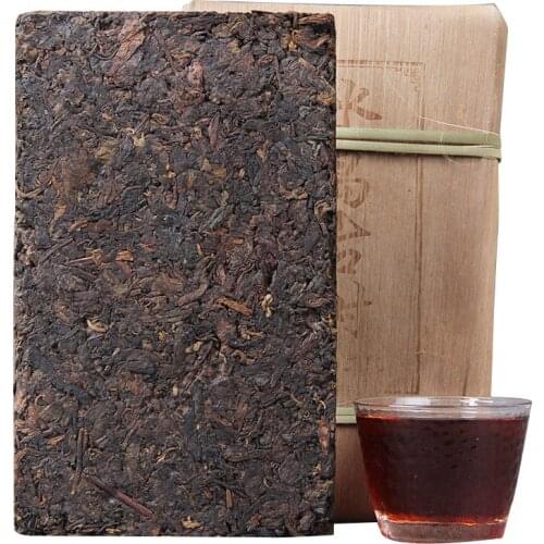 The Oldest Tea Chinese Yunnan Old Ripe 250g China Tea Health Care Pu'er Tea Brick For Weight Lose Green food Tea