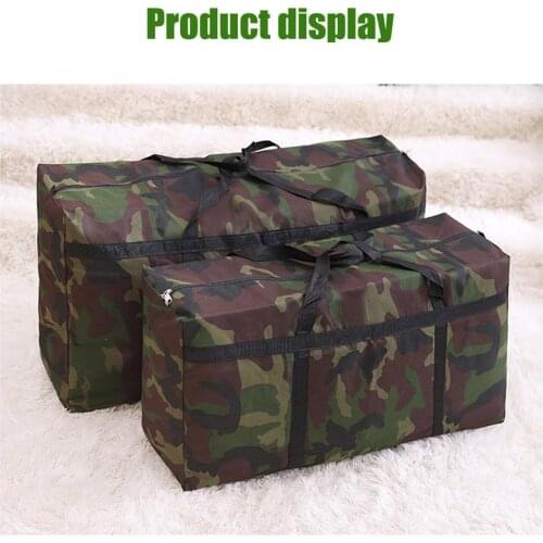 Large Capacity Travel Storage Bag Travel Insert Organizer Handbag Thick Waterproof Moving Tote Bag Luggage Organizer For Camping