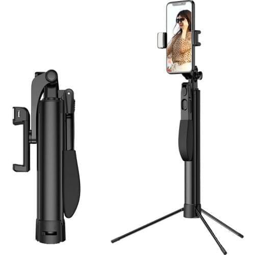 Extendable Selfie Stick Remote Bluetooth Tripod Camera Shutter For Mobile Phone