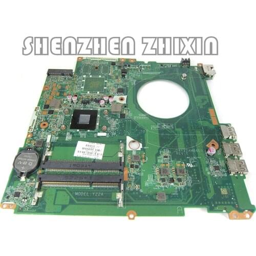 Yourui For HP Pavilion 17 17-F Laptop motherboard DAY22AMB6E0 Main Board A4-6210 CPU 763421-501 763421-001